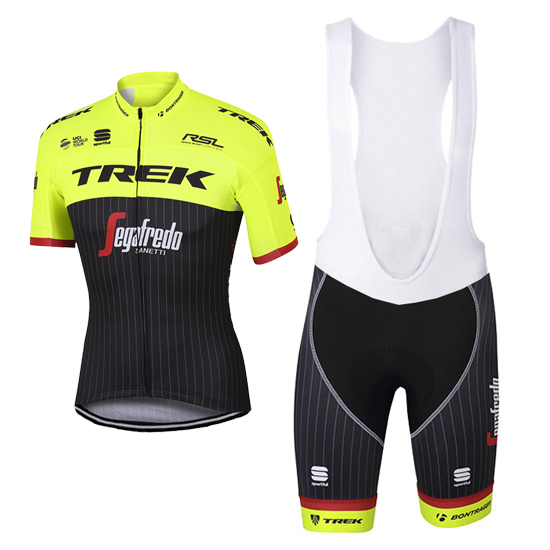 Abbigliamento Ciclismo Trek Segafredo 2017 nero e rosso